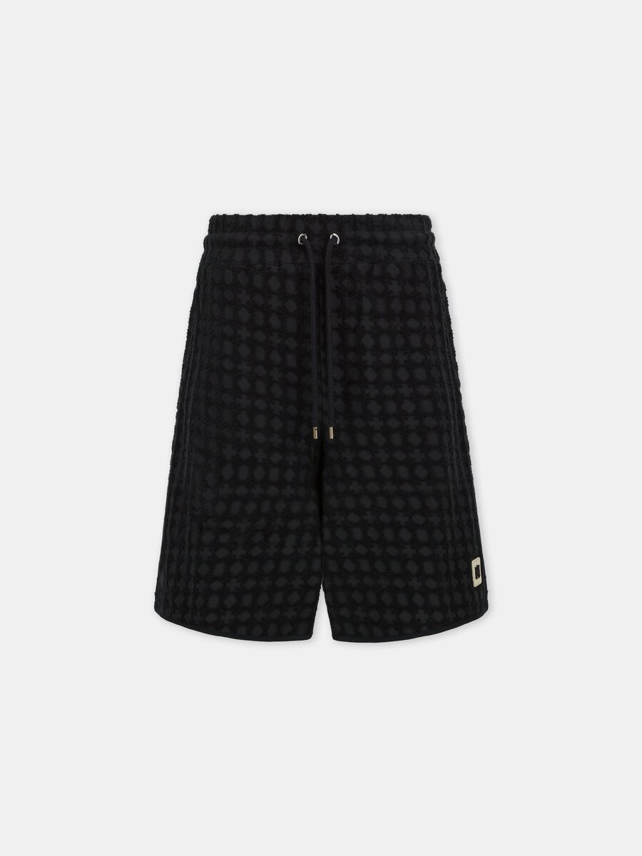 MA QUAD Frottee-Shorts