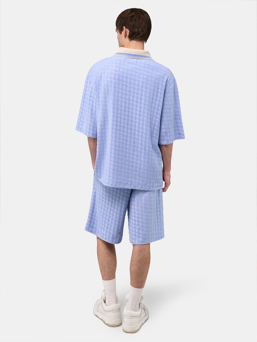 MA QUAD ZIP TOWELING POLO