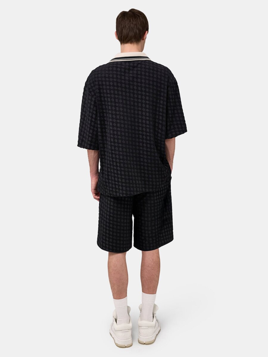 MA QUAD ZIP TOWELING POLO