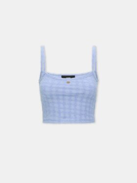 MA QUAD Frottee-Tanktop für Damen