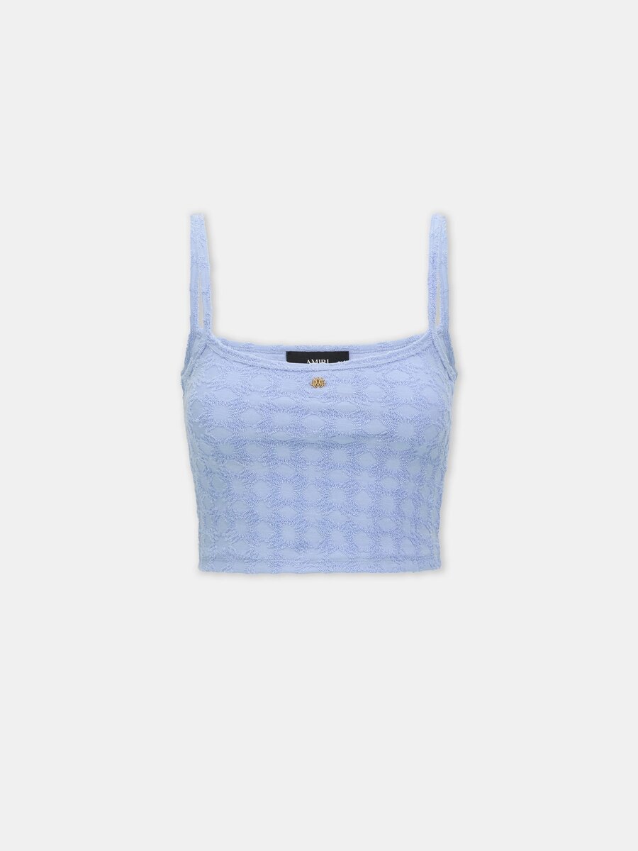 MA QUAD Frottee-Tanktop für Damen