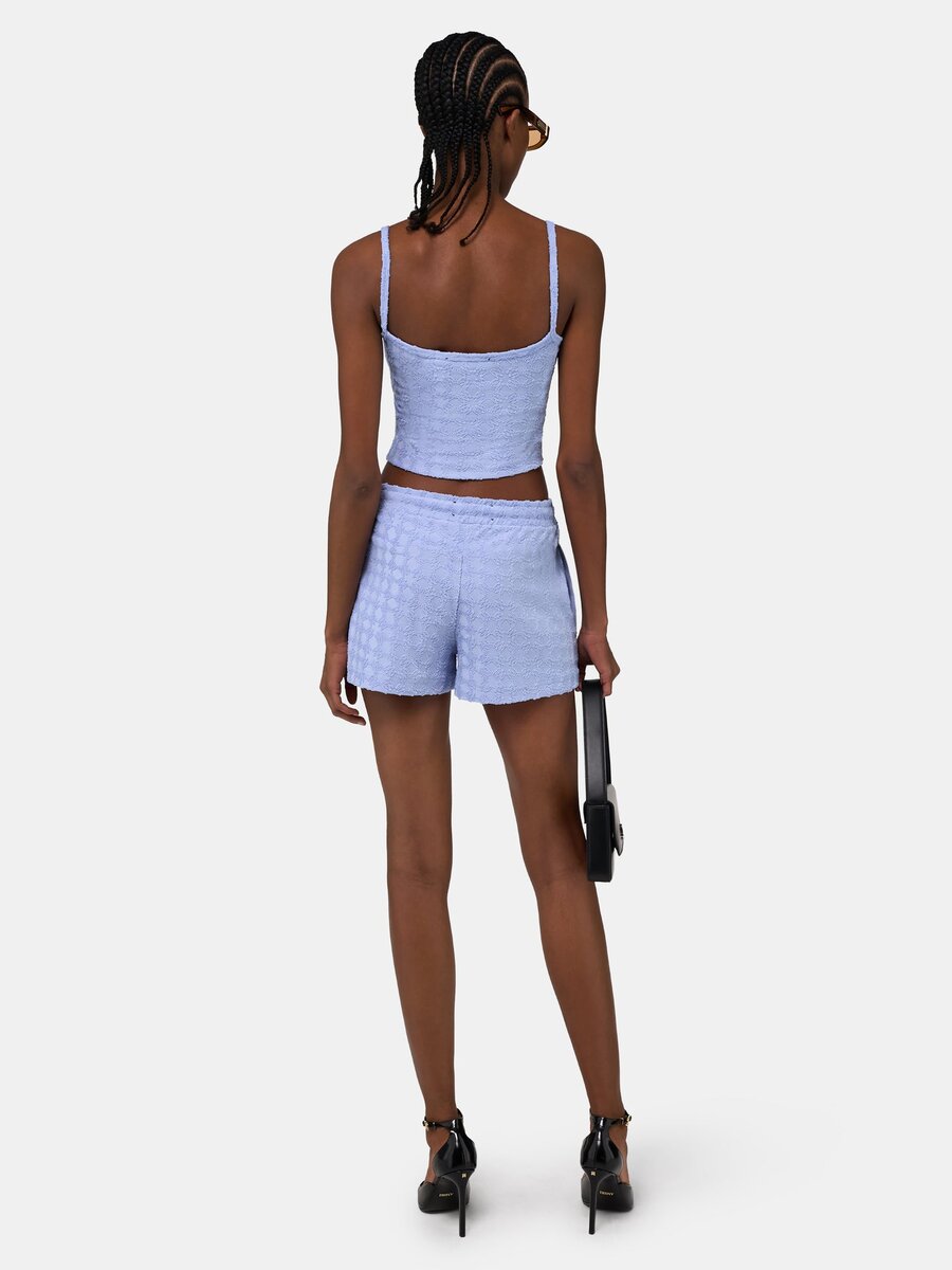 MA QUAD Frottee-Tanktop für Damen