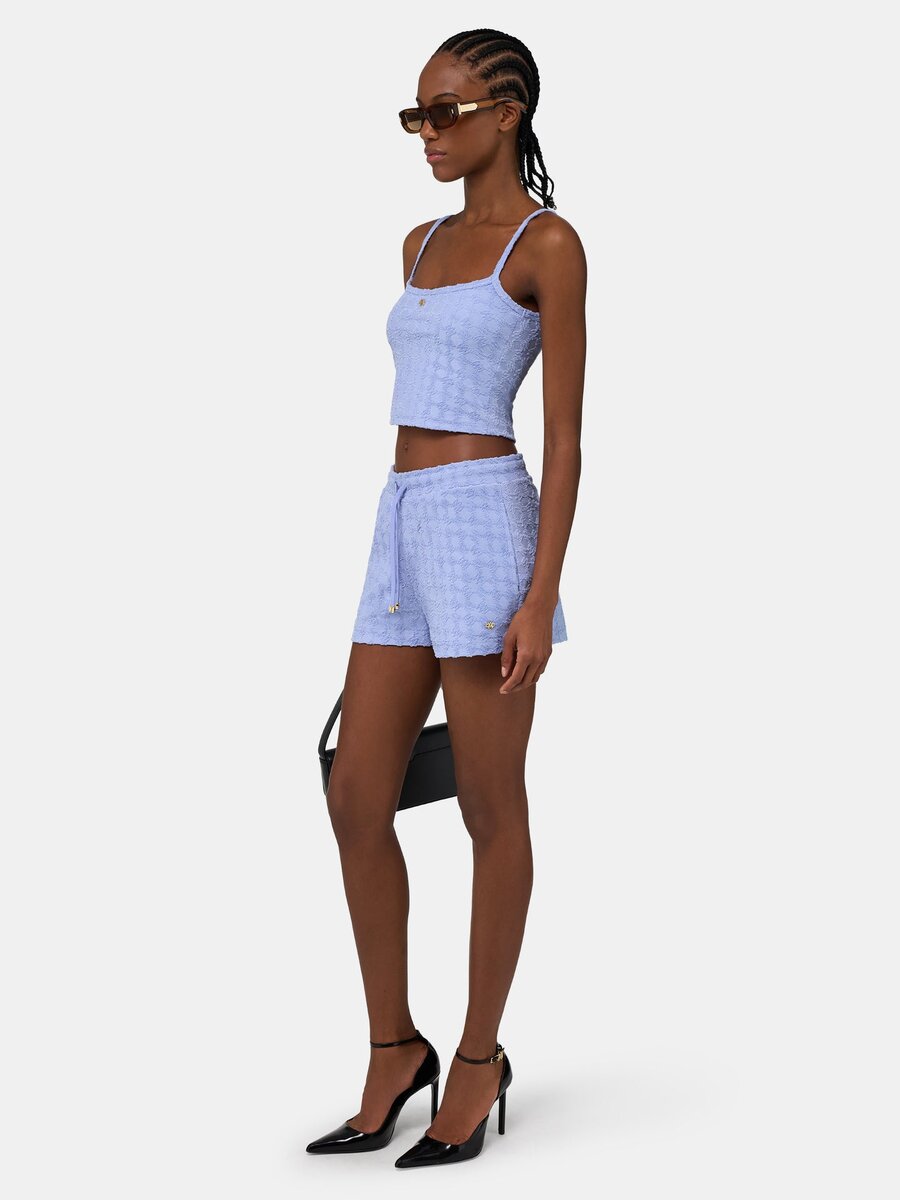 MA QUAD Frottee-Tanktop für Damen