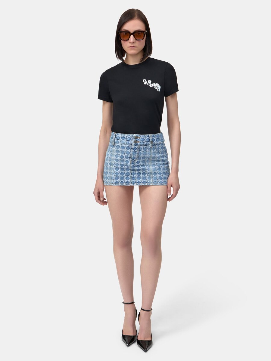 MA QUAD JACQUARD-MINIROCK FÜR DAMEN