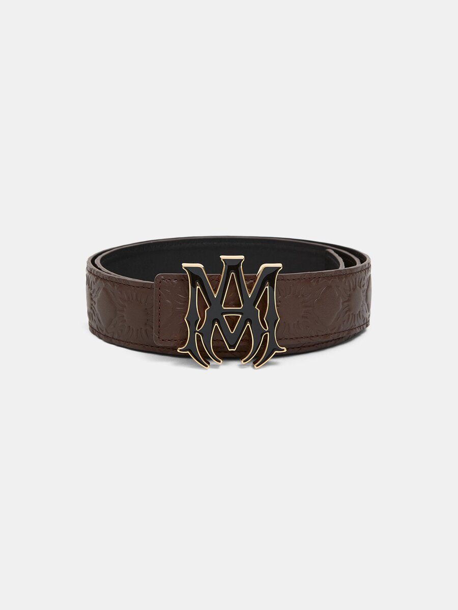 MA QUAD LEDER-GÜRTEL 4 CM