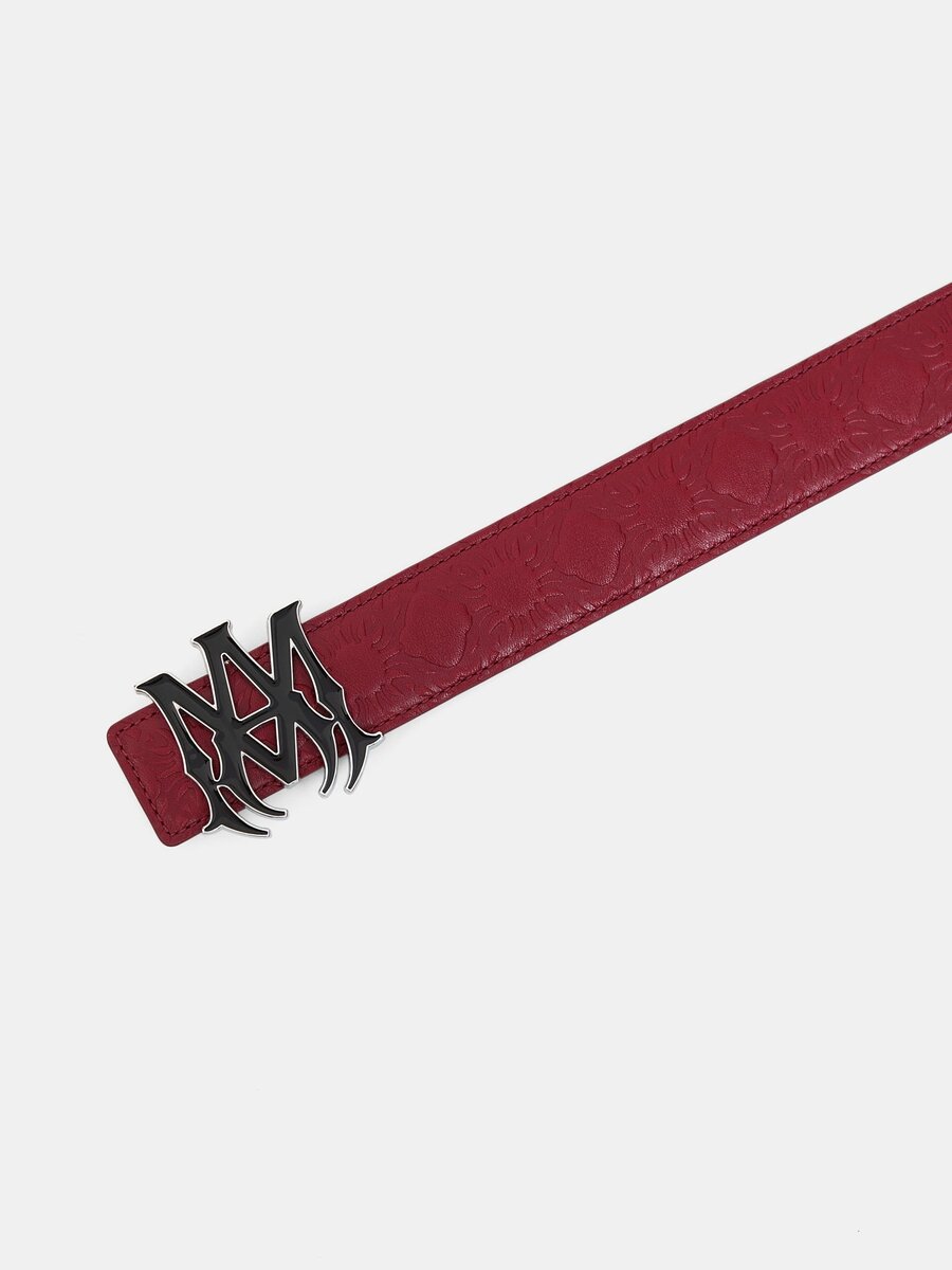 MA QUAD LEDER-GÜRTEL 4 CM