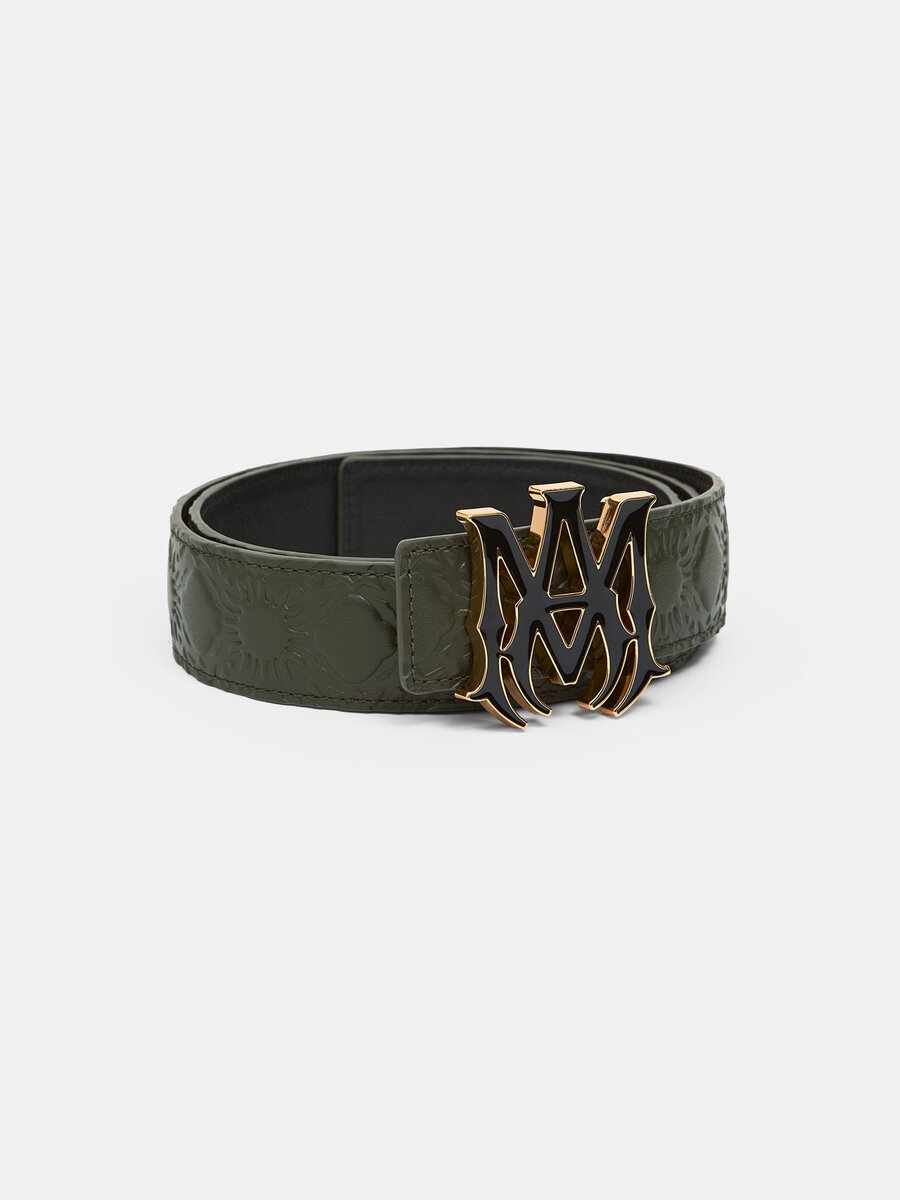 MA QUAD LEDER-GÜRTEL 4 CM