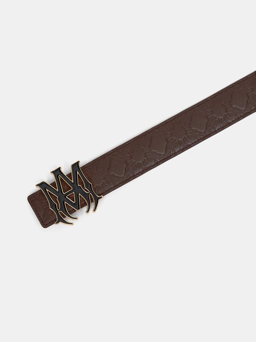 MA QUAD LEDER-GÜRTEL 4 CM