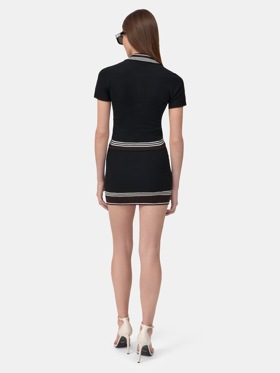 MA STRIPE MINIROCK FÜR DAMEN