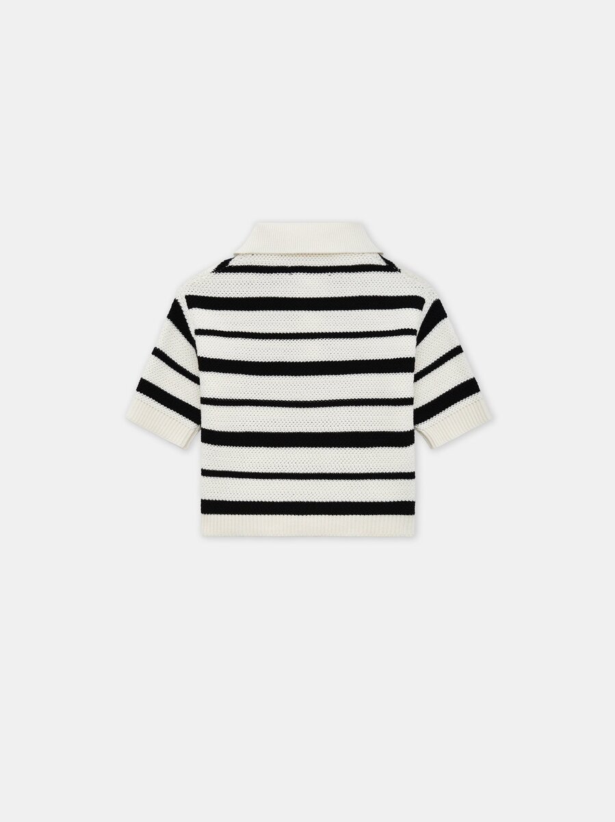 MA Striped Polo für Damen