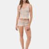 MA STRIPED MICRO SHORT FÜR DAMEN