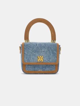 MICRO MA AUS DENIM-WILDLEDER FÜR DAMEN