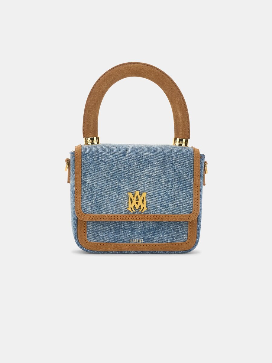 MICRO MA AUS DENIM-WILDLEDER FÜR DAMEN
