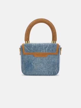 MICRO MA AUS DENIM-WILDLEDER FÜR DAMEN