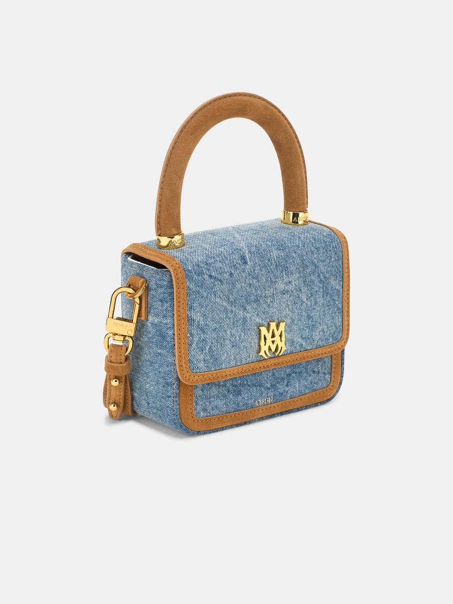 MICRO MA AUS DENIM-WILDLEDER FÜR DAMEN
