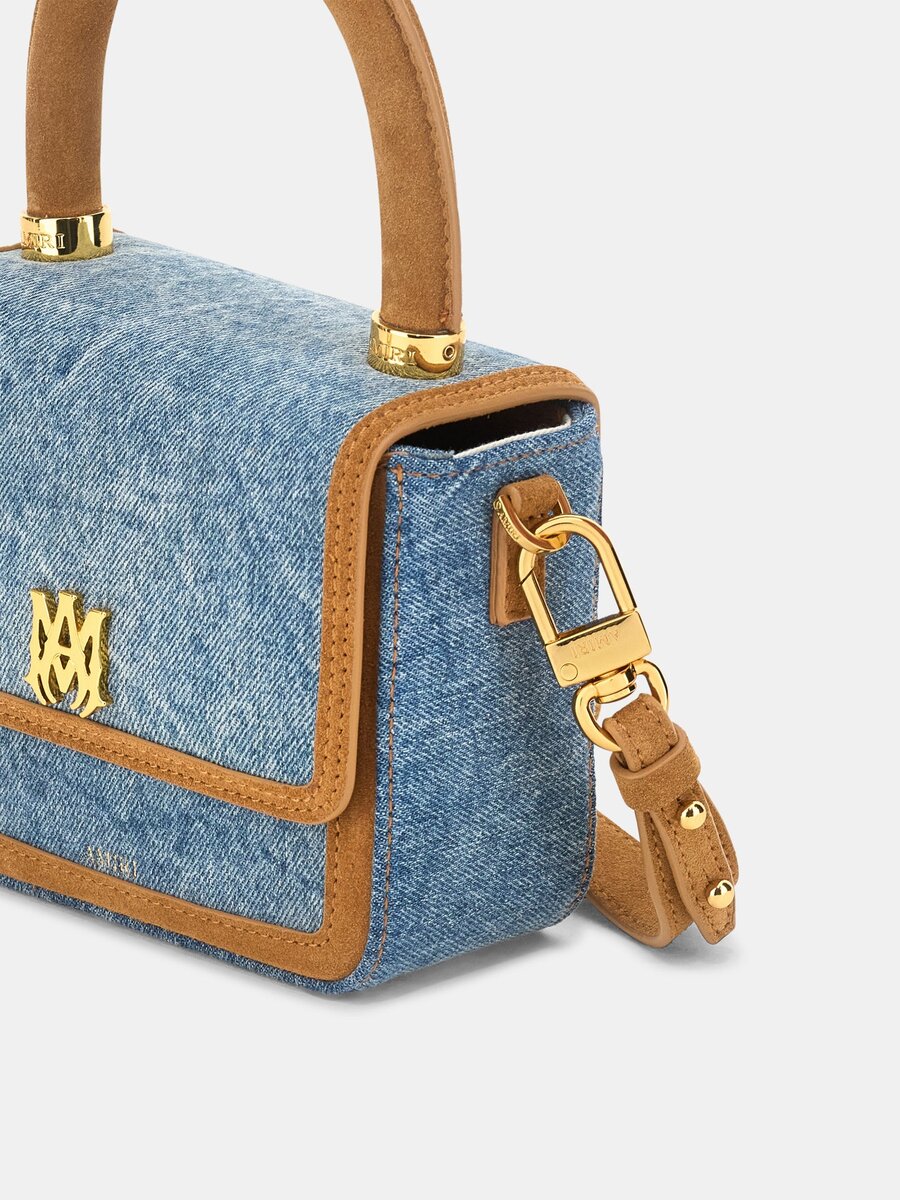 MICRO MA AUS DENIM-WILDLEDER FÜR DAMEN