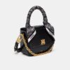 MICRO MA-TASCHE FÜR DAMEN MIT KROKODILPRÄGUNG
