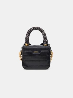 NANO MA-TASCHE FÜR DAMEN MIT KROKODILPRÄGUNG