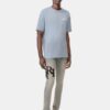 SKINNY-JEANS MIT VERSETZTEM LOGO