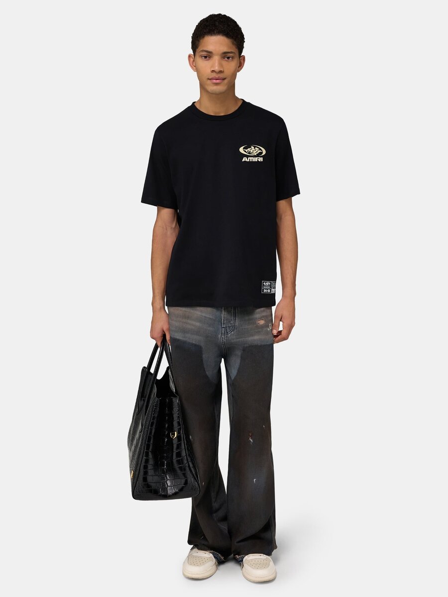 SPORTLICHES, LEICHTES JERSEY-T-SHIRT