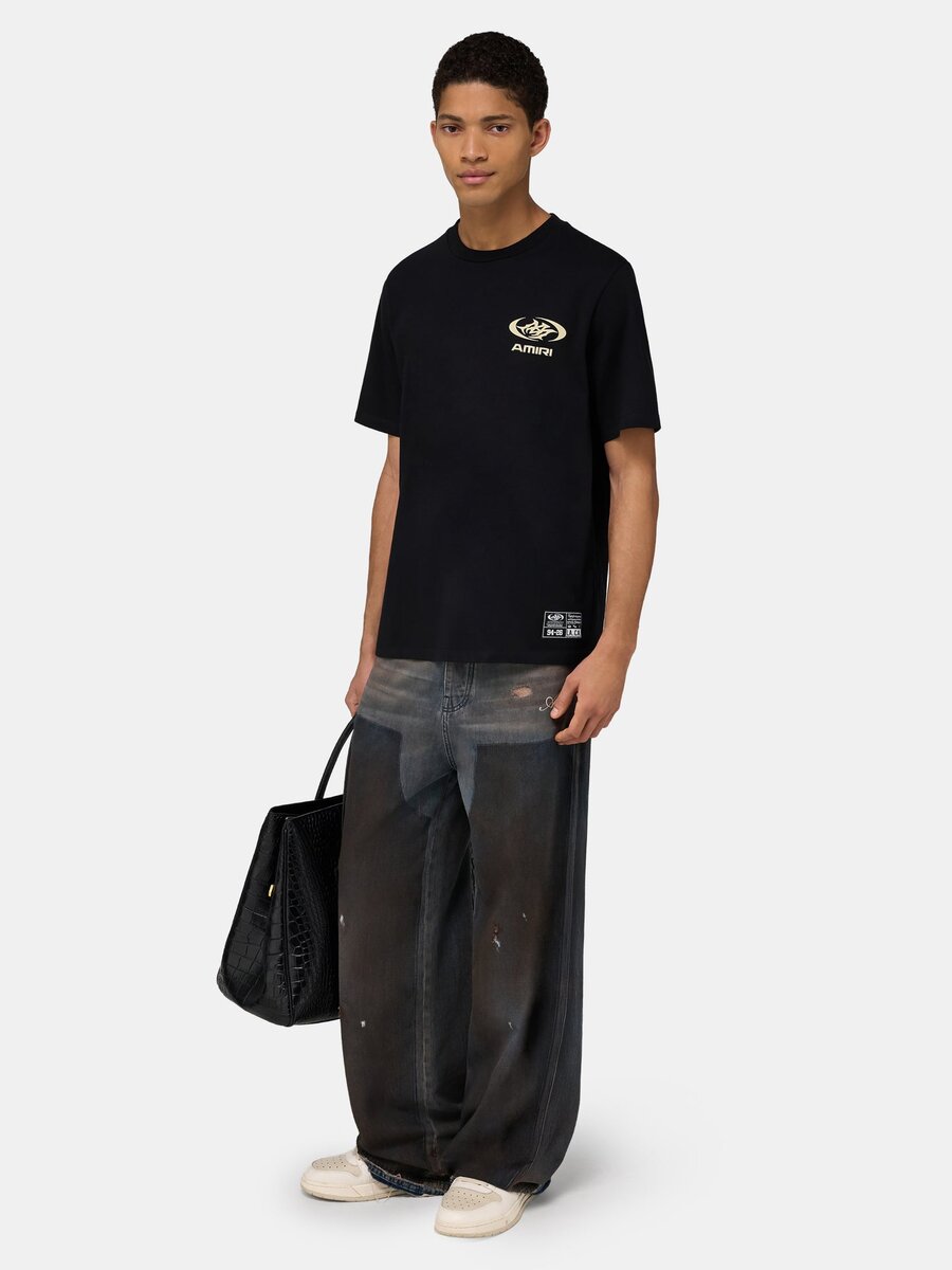 SPORTLICHES, LEICHTES JERSEY-T-SHIRT