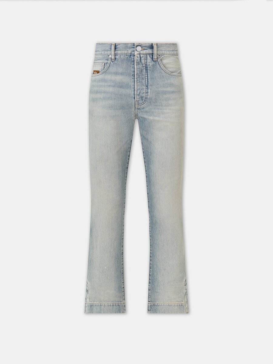 STRAIGHT FLARE JEANS