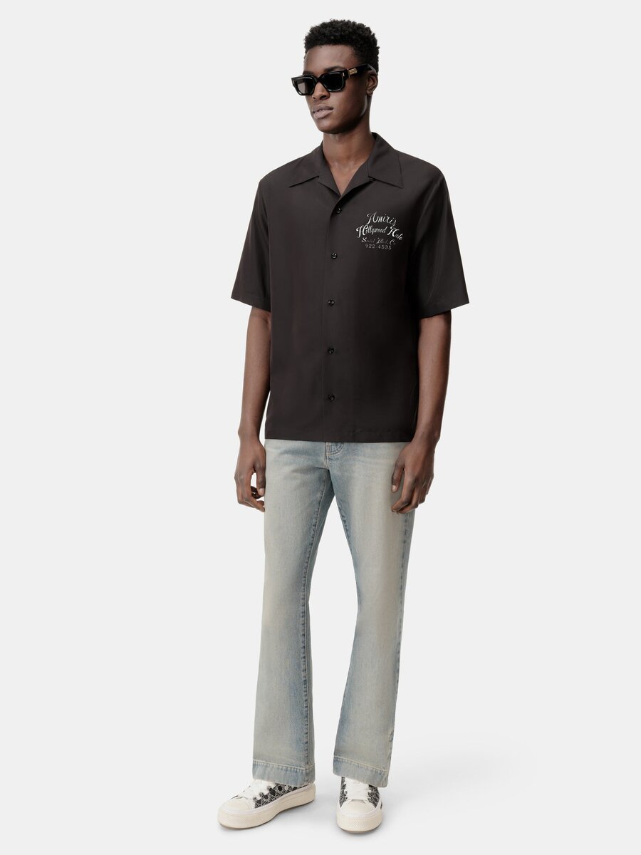 STRAIGHT FLARE JEANS