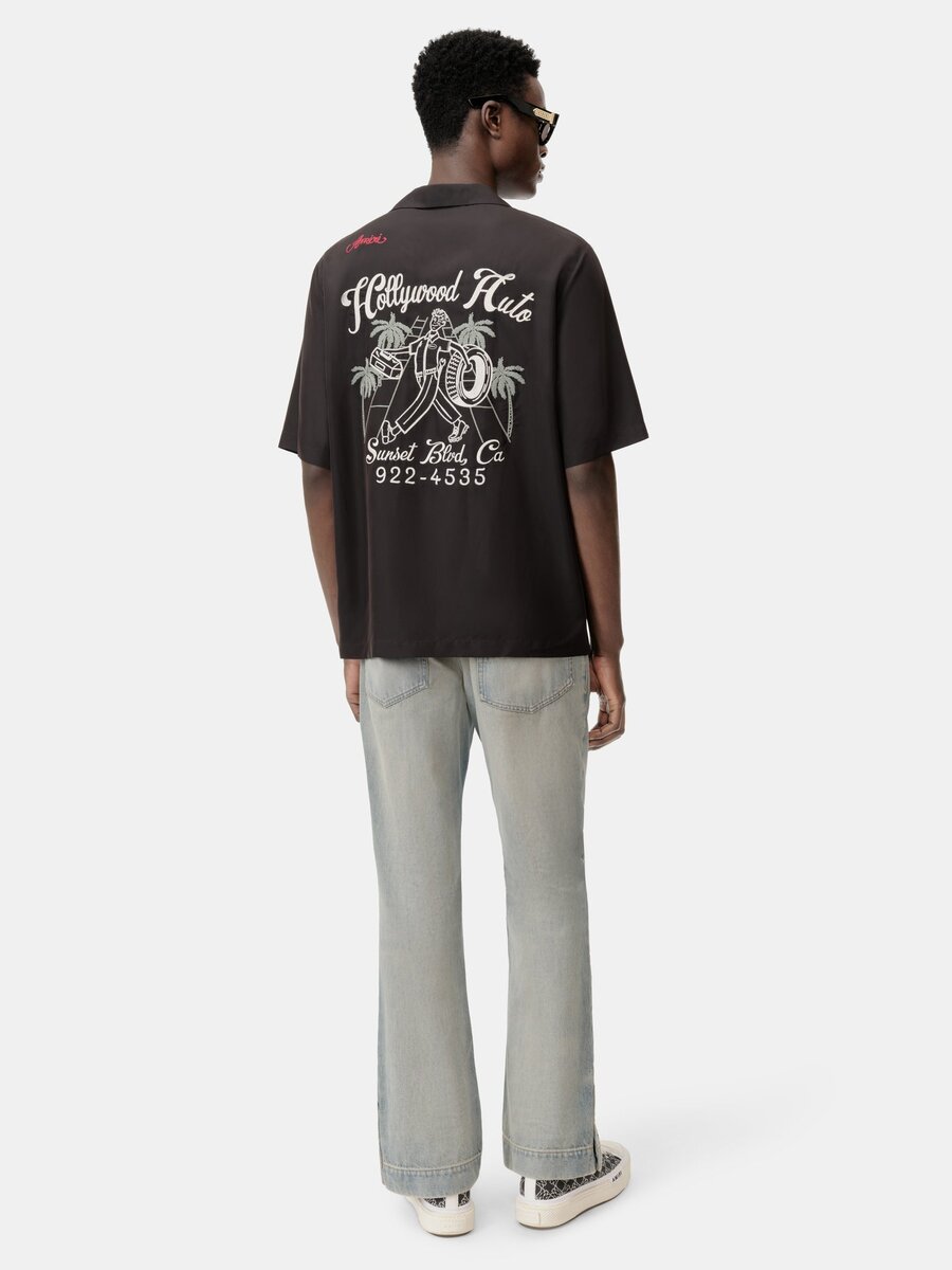 STRAIGHT FLARE JEANS