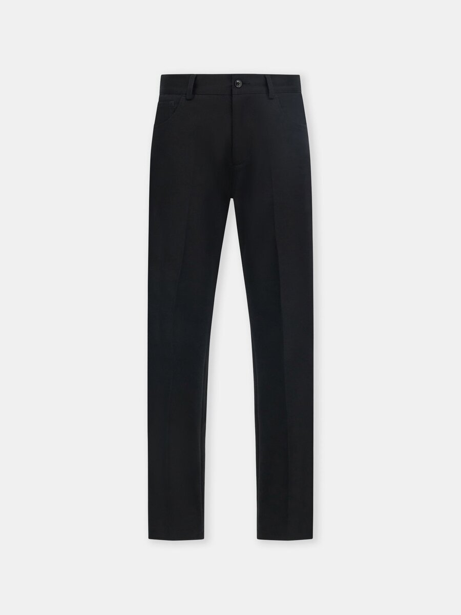 TWILL-HOSE MIT BOOTCUT