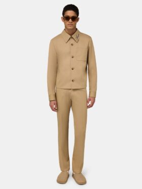 TWILL-HOSE MIT BOOTCUT