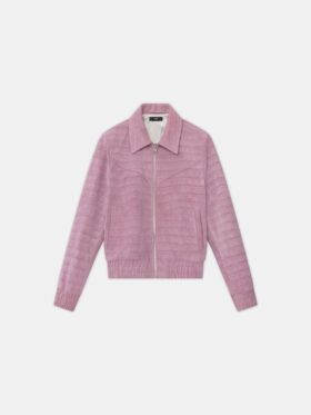 WESTERN-JACKE AUS KROKODIL-WILDLEDER FÜR DAMEN